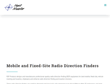Tablet Screenshot of huntmasterpro.com